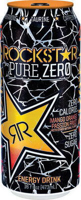 Mango Orange Passion Fruit Zero Sugar Energy Drink, Mango Orange Passion Fruit