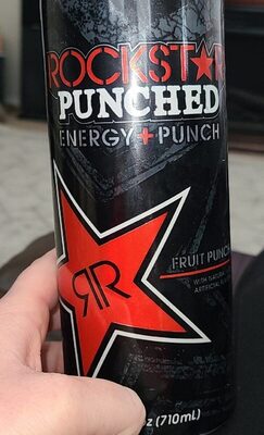 Fruit Punch Flavor Energy Drink, Fruit Punch