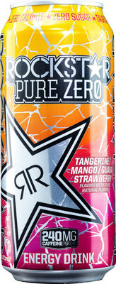 Tangerine, Mango, Guava, Strawberry Energy Drink, Tangerine; Mango; Guava; Strawberry