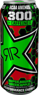 Super Sours Green Apple Xdurance Energy Drink, Super Sours Green Apples