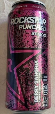 Berry Sangria Energy Drink, Berry