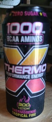 Thermo Tropical Fire Thermogenic Performance Energy Drink