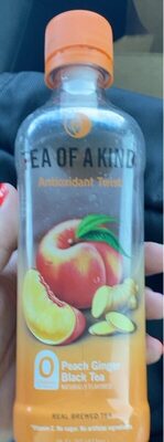Peach Ginger Black Real Brewed Tea, Peach Ginger Black