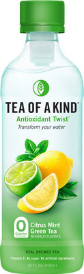 Citrus Mint Green Real Brewed Tea, Citrus Mint Green