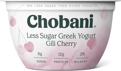 Hint Of Gili Cherry Blended Low-Fat Greek Yogurt, Hint Of Gili Cherry