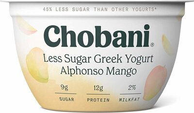 Alphonso Mango Less Sugar Greek Yogurt, Alphonso Mango