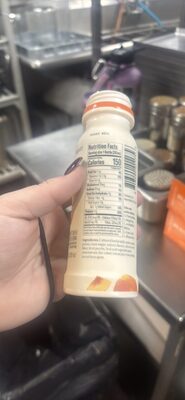 Peach Low-Fat Greek Yogurt Drink, Peach