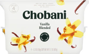 Vanilla Nonfat Greek Yogurt, Vanilla