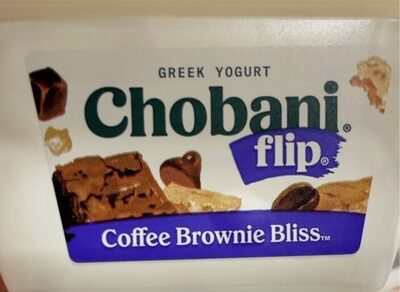 Coffee Brownie Bliss Coffee Low-Fat Greek Yogurt With Biscotti Cookies, Milk Chocolate & Mocha Brownies, Coffee Brownie Bliss