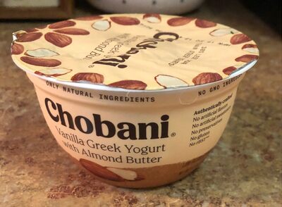 Vanilla Low-Fat Greek Yogurt With Almond Butter, Vanilla With Almond Butter