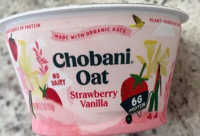 Strawberry Vanilla Plant-Based Oat Blend, Strawberry Vanilla