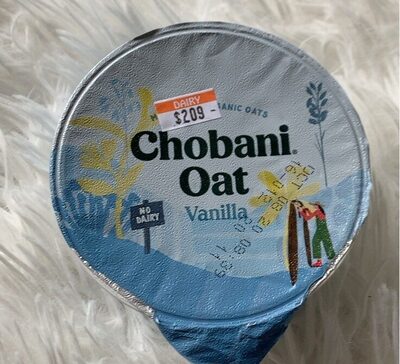 Vanilla Oat Yogurt, Vanilla