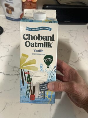 Vanilla Non-Dairy Oatmilk, Vanilla