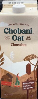 Chocolate  Oat Drink, Chocolate