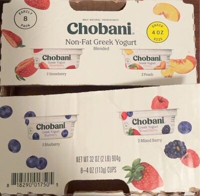 Blended Non-Fat Greek Yogurt 