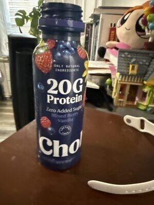 Mixed Berry Vanilla Lowfat Greek Yogurt Drink, Mixed Berry Vanilla