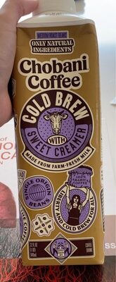 Cold Brew Sweet Cream Coffee Drink