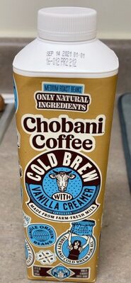 Cold Brew Vanilla Creamer Flavored Coffee Drink