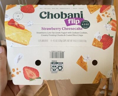 Strawberry Cheesecake Greek Yogurt, Strawberry; Cheesecake
