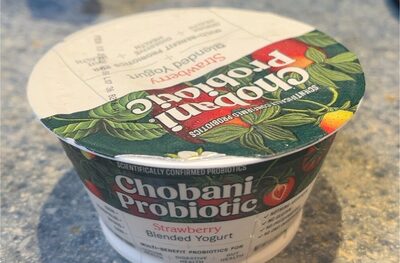 Probiotic Strawberry Blended Lowfat Yogurt, Strawberry