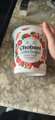 Zero Sugar Strawberry Yogurt, Strawberry