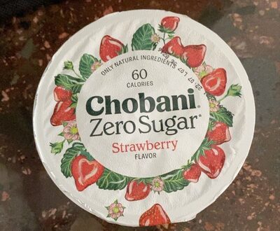 Strawberry Zero Sugar Nonfat Greek Yogurt, Strawberry