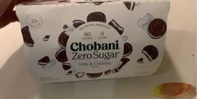 Milk & Cookies Zero Sugar Nonfat Greek Yogurt, Milk & Cookies