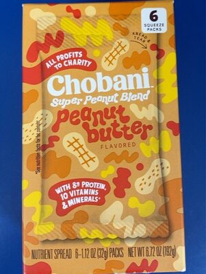 Peanut Butter Super Peanut Blend Nutrient Spread, Peanut Butter