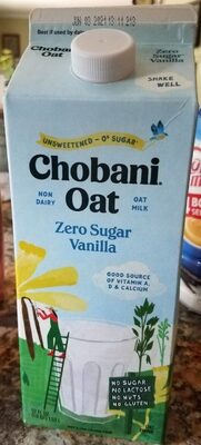 Zero Sugar Vanilla Oat Drink, Vanilla