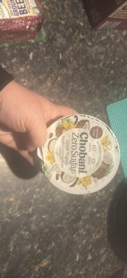 Toasted Coconut Vanilla Zero Sugar Nonfat Greek Yogurt, Toasted Coconut Vanilla