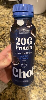 Cookies & Cream Lowfat Greek Yogurt Drink, Cookies & Cream