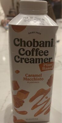 Caramel Macchiato Flavored Coffee Creamer