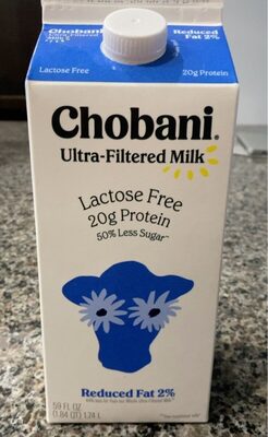 Reduce Fat 2% Ultra-Filtered Milk
