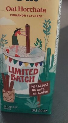 Cinnamon Flavored Oat Horchata Drink, Cinnamon