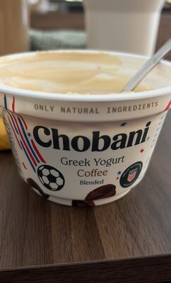 Coffee Blended Reduced Fat Greek Yogurt, Coffee