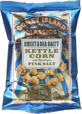 Classics Kettle Corn With Himalayan Pink Salt, Sweet & Sea Salty