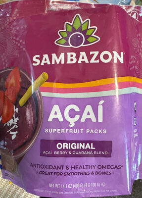 Acai, Original Blend, Acai Berry + Guarana