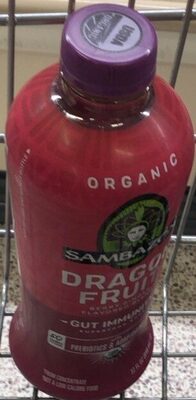 Dragon Fruit Organic Berry Ginger Flavored Blend, Dragon Fruit