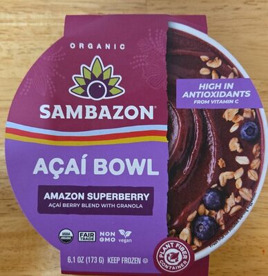 Acai Berry Blend With Granola Acai Bowl, Acai Berry Blend With Granola