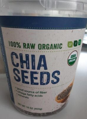 100% Raw Organic Chia Seeds