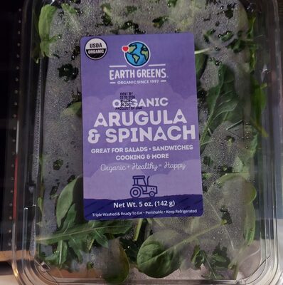 Organic Arucula & Spinach