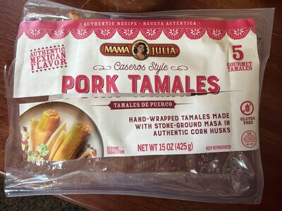 Pork Tamales, Pork
