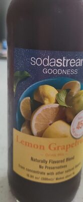 Lemon Grapefruit Drink Mix, Lemon Grapefruit