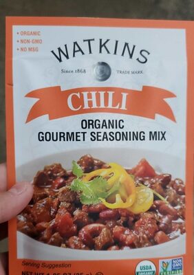 Chili Organic Gourmet Seasoning Mix, Chili