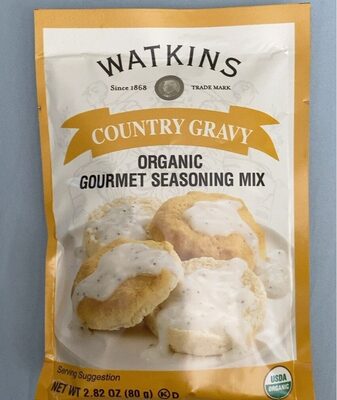 Country Gravy Organic Gourmet Seasoning Mix, Country Gravy