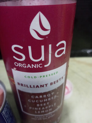 Brilliant Beets Cold-Pressed Vegetable & Fruit Juice Drink, Brilliant Beets