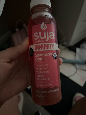 Strawberry Guava Elevated Nutrients Immunity Nutrient Enhanced Fruit Juice Drink, Strawberry Guava