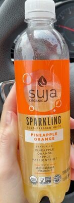 Pineapple Orange Sparkling Fruit Juice Drink, Pineapple Orange
