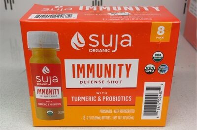 Immunity Defense Organic Shot With Turmeric & Probiotics