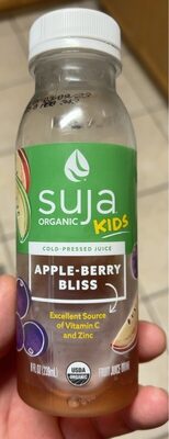 Apple-Berry Bliss Kids Cold-Pressed Fruit Juice Drink, Apple-Berry Bliss